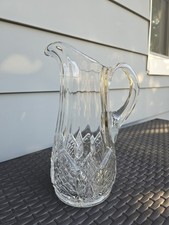 Antique Vintage EAPG 1908 Duncan & Miller #68 King Arthur Water Pitcher 10"