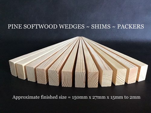 Wooden pine wedges - wooden,