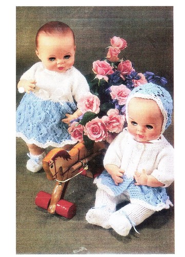 Baby doll clothes - , knitting