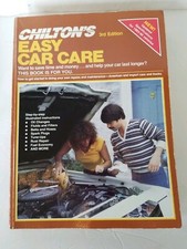 Chilton's Easy Car Care 3rd Edition 1983-1990 Vehicles tune up repair towing etc