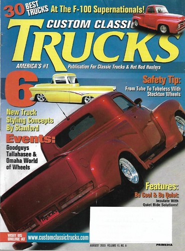 Custom classic trucks - custom, aug