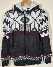 ST. DIEGO Hooded Cardigan Grey