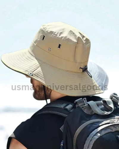 Men wide brim sun hat - wide,