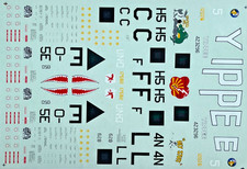 Decals : Lockheed P-38 J/F Lightning 343rd,  FG Microscale | No. 14-130 | 1/144