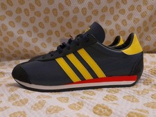 adidas Originals Country OG Trainers Men’s Size 5.5uk ID2958 yellow navy Red New
