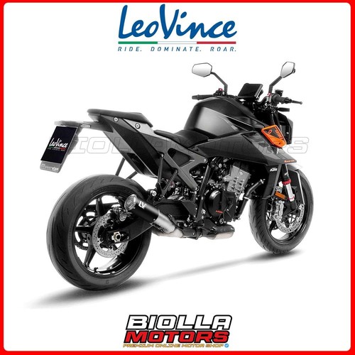15411sbu muffler leovince ktm - muffler,