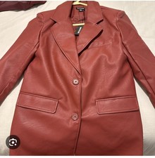 PLT Cherry Red faux Leather