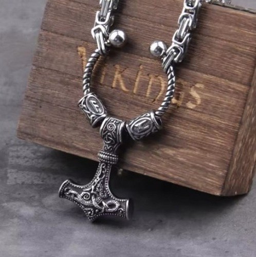 Norset solid viking necklace - norset,