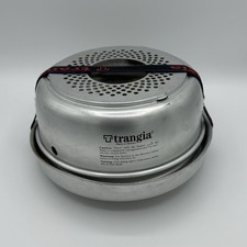 Triangia Portable Camping Stove - Pans, Handle, Kettle Windshield & Sprit Burner
