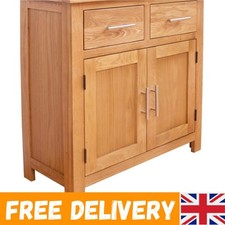 Oak Small Sideboard/2 Door 2
