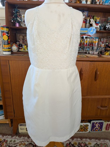 Vtg michael 60s white stiff - white,