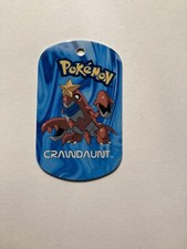 Pokemon metal tags crawdaunt - tags,