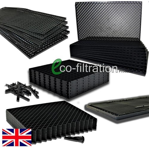 Square cut filter grids egg - square,