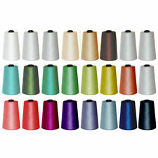 4 x 5000 Yards Overlocking Sewing Machine Industrial Polyester Thread Cones