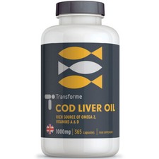 Cod Liver Oil 1000mg High