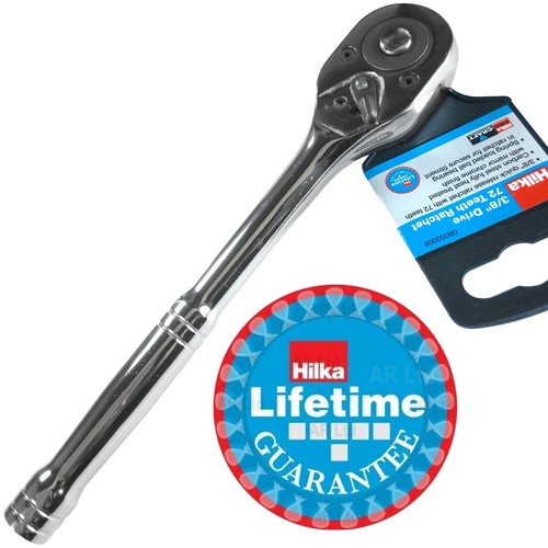 Hilka pro ratchet 8in square - hilka, 3/8in