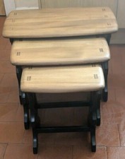 BEAUTIFUL ERCOL SOLID ELM NEST