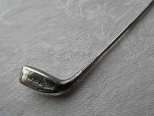 Antique Hallmarked Silver Hat Pin - GOLF CLUB - 1908