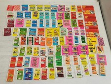 Chewing gum wrappers