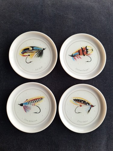 Vintage fly fishing melamine - vintage,