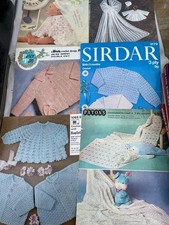 6 Vintage Baby Crochet