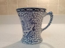 Antique William Adams Blue And White China Mug - No 623294 Chinese Pattern