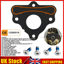Engine LS Camshaft Thrust Retainer Plate Gasket Seal Cam & Bolt For LS1 LS2