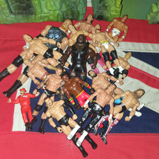 WWE Wrestling Basic Action Figures JOB LOT BUNDLE Spares Repairs Custom Parts