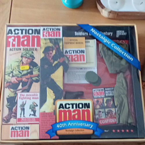 Action man 40th anniversary - man,