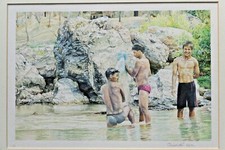 Fine Watercolour. Male Thai