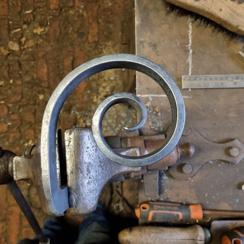Blacksmiths scroll jig - blacksmiths,