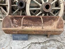 Antique Cast Iron Animal Feed Trough/Planter
