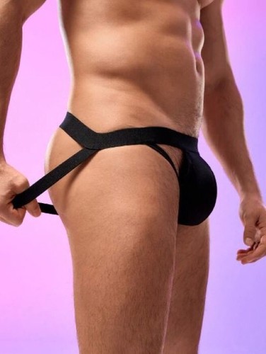 Men new sexy - black, rear