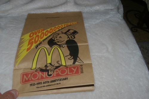 Mcdonalds 1995 bag - mcdonalds,