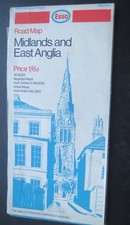 Esso Road Map No. 5 "Midlands