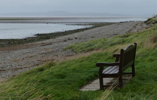 Photo 6x4 seat overlooking - seat,