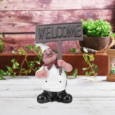  Kitchen Ornaments Decoration Decorative Chef Sculpture Home Accessories for