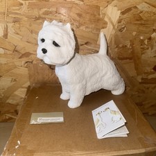 NORTH LIGHT WADE  WESTIE DOG COLLECTION  LARGE BOXED