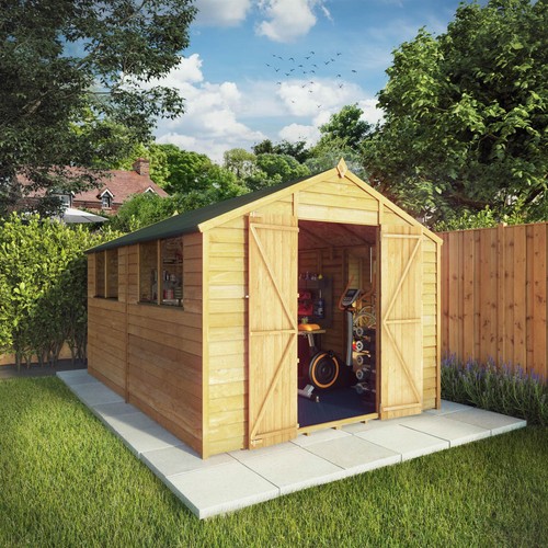 12x8 wooden garden - 12x8, shed