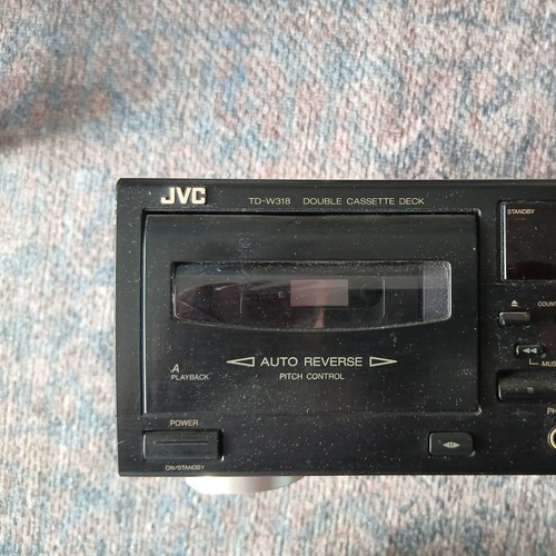 Jvc w318 twin double - jvc, auto
