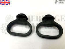2pcs Universal Black Rubber