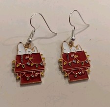 Christmas Lights Snoopy Enamel