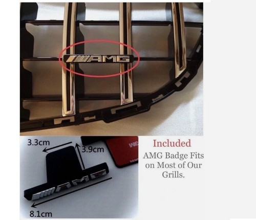 Amg grille emblem radiator - x,