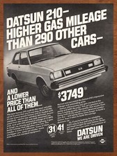1979 Datsun 210 Vintage Print