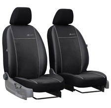 FORD TRANSIT Mk7 2008 - 2013 ARTIFICIAL LEATHER & ALICANTE TAILORED SEAT COVERS