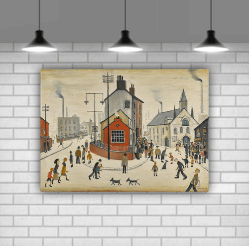 Lowry industrial landscape - ls,