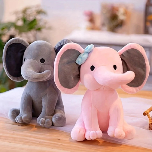 25cm cute elephant plush - elephant, toy
