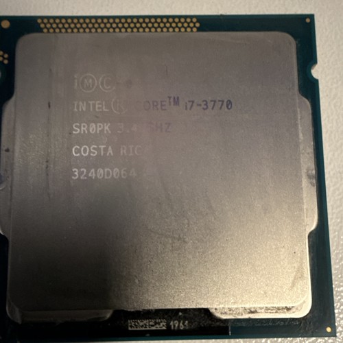 Intel core 3770 - core, 3.40ghz