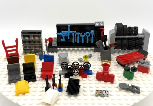 Lego workshop car mechanic - lego,
