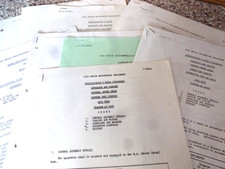 GPO STROWGER DIAGRAM 9 VARIOUS SPECIFICATIONS SEE PIX